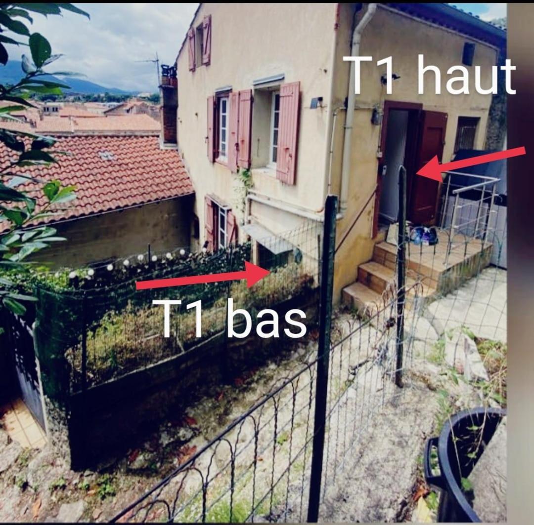 Hebergements Entiers Two Homes T1 Bas Or T1 Haut -Aux Terrasses Du Pech Фуа Екстер'єр фото